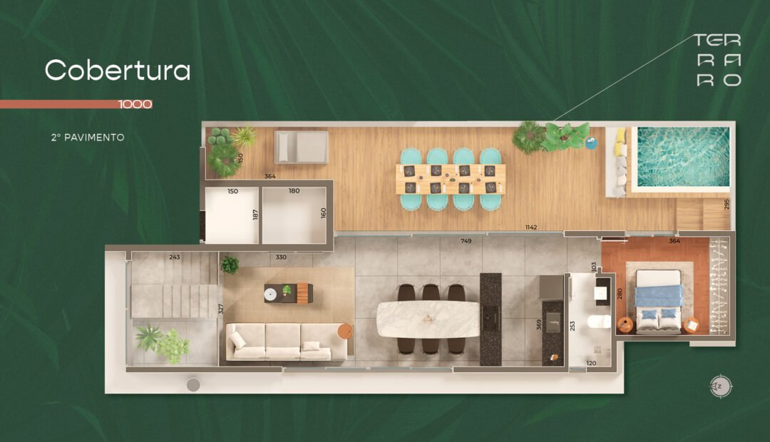TERRARO Mpo Construções - 3 quartos no Santo Antônio
